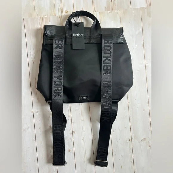 Boitkier mini backpack nylon black New with tag - Picture 2 of 3